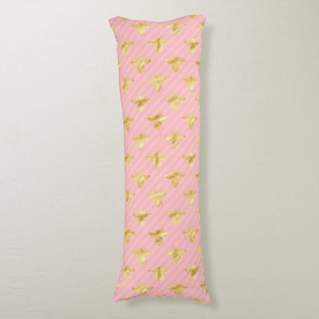 Princess Bee Series Design #7  Body Pillow (Front Vertical)