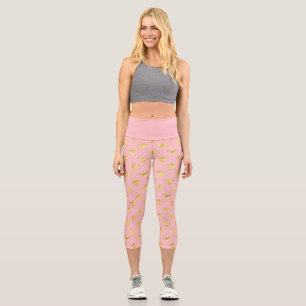 Princess Bee Series Design #7 Capri Leggings