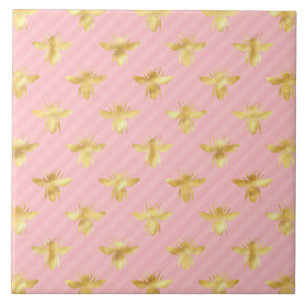 Princess Bee Series Design #7 Tile