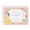 Princess Belle | Pink Floral Birthday
