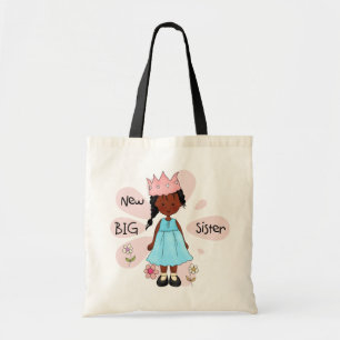 Princess Big Sister African American Tote Bag