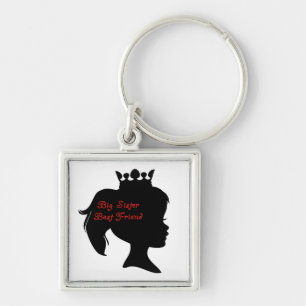 Princess Big Sister Best Friend Keychain