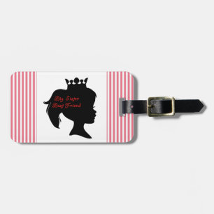 Princess Big Sister Best Friend Luggage Tag