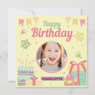 princess birthday card