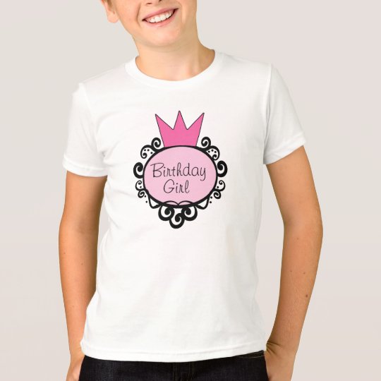 Princess Birthday Girl T-Shirt
