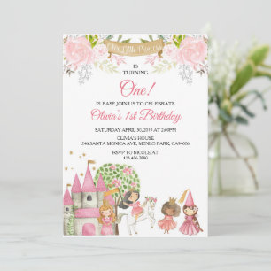 Princess Birthday  Invitation