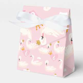 Princess Birthday Party , Girls, Custom Age Favor Box