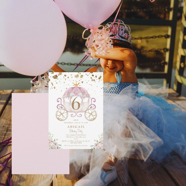 Princess Birthday Party Invitation (Creator Uploaded)