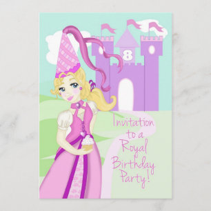 Princess Birthday Party Invite