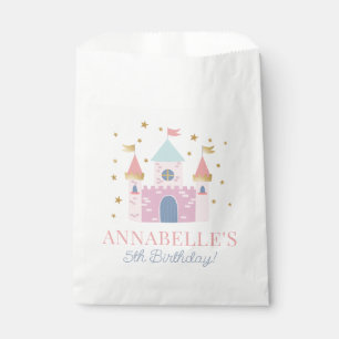 Princess Birthday Party Welcome Poster Favour Bag