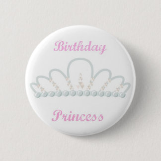 Princess Birthday Pin