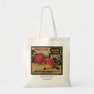 Princess Brand Payette Valley Apples Tote Bag