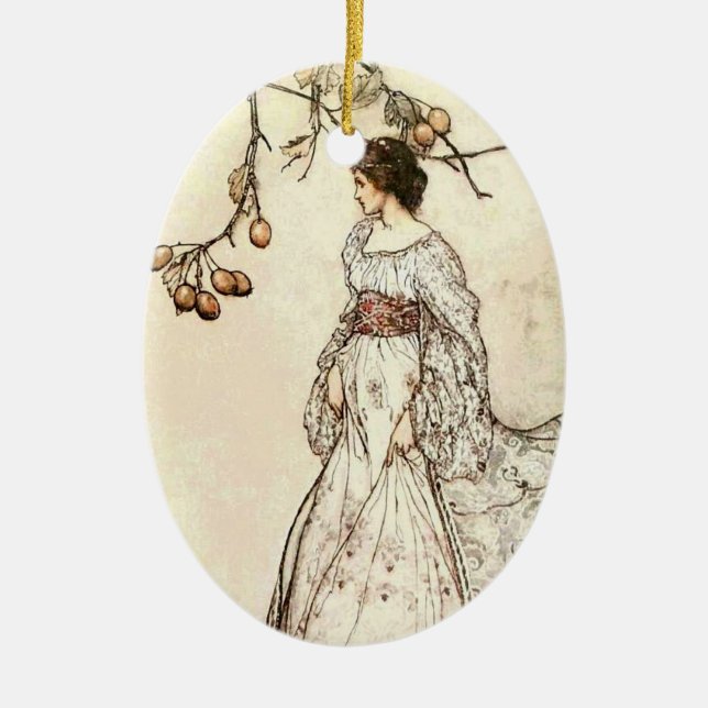 Princess Bride Ceramic Ornament (Front)