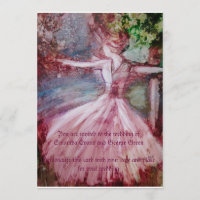 "Princess Bride" Wedding Invitation