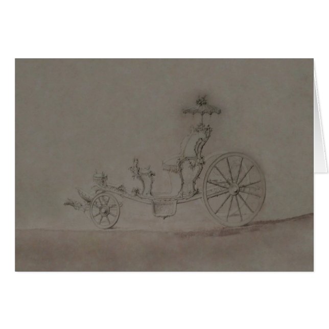 Princess Carriage ~ Cards (Front Horizontal)