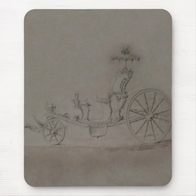 Princess Carriage - Mousepad (Front)