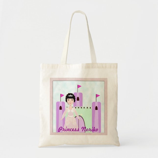 Princess Castle Bag Personalized Asian (Front)
