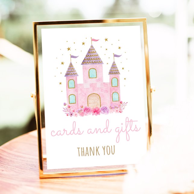 Princess Castle Cards and Gifts Birthday Sign (Creator Uploaded)