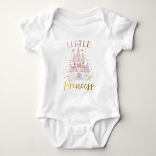 Princess Castle Favor Tags Baby Bodysuit