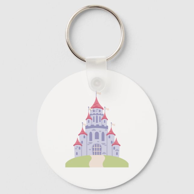 Princess Castle Keychain (Front)