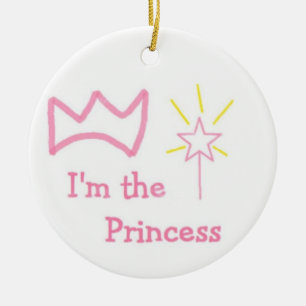 Princess Ceramic Ornament