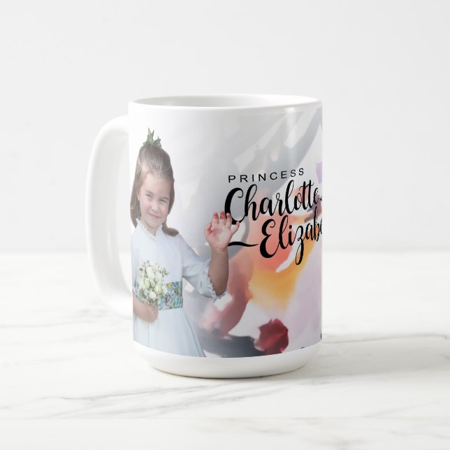 Princess Charlotte Elizabeth 6th Year Coffee Mug (Front Left)
