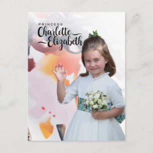 Princess Charlotte Elizabeth 7th Birthday Postcard