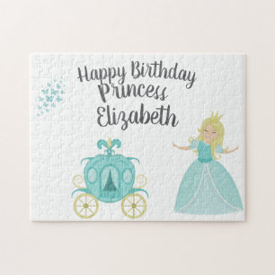 Princess Cinderella Birthday Party Decoration Jigsaw Puzzle