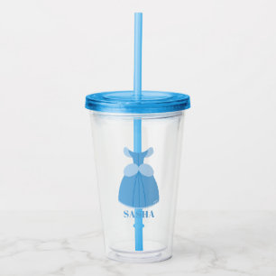 Princess Cinderella Dress - Name Acrylic Tumbler