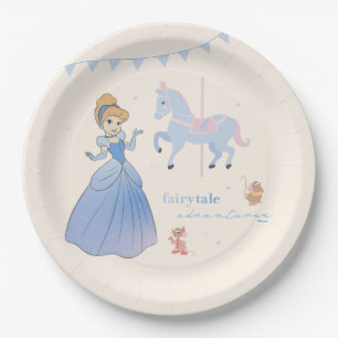 Princess Cinderella   Fairytale Adventures Paper Plate
