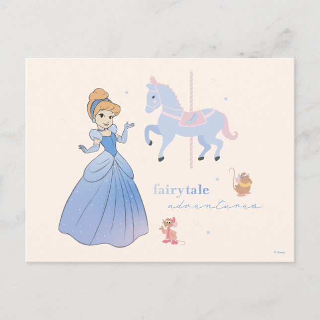 Princess Cinderella | Fairytale Adventures Postcard (Front)