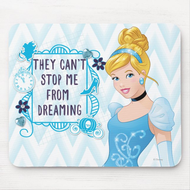 Princess Cinderella Mouse Pad (Front)