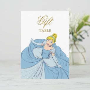 Princess Cinderella   Watercolor Birthday Card
