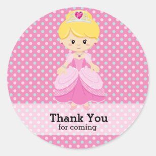 Princess Classic Round Sticker