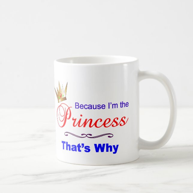 Princess Coffee Mug (Right)