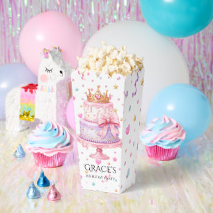 Princess Confetti Birthday Party Favor Box