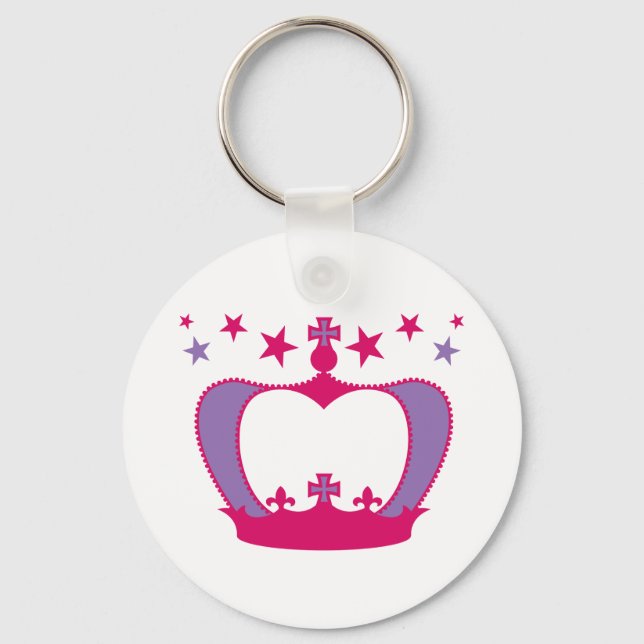 Princess Crown Keychain (Front)
