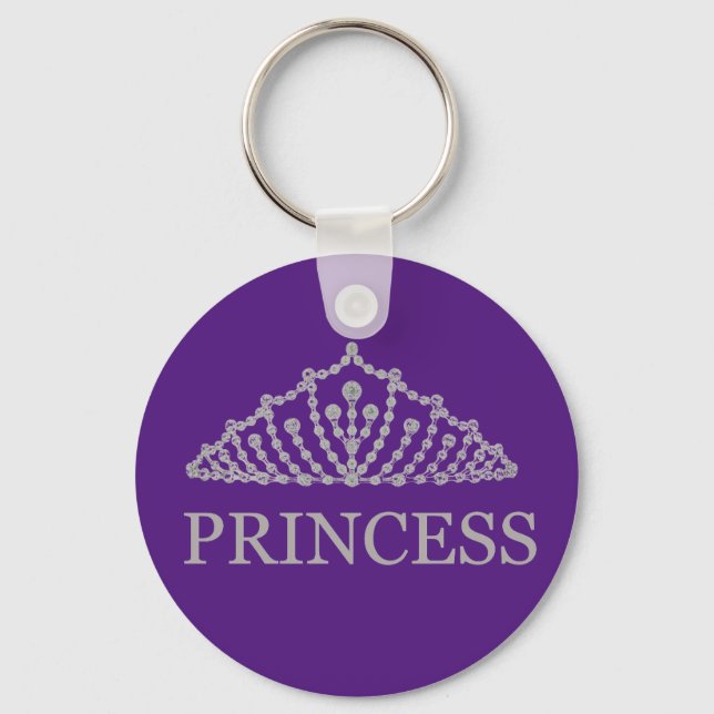 Princess Crown  Keychain (Front)