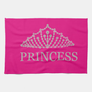 Princess Crown Kitchen Towel