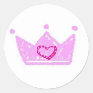 princess crown sticker