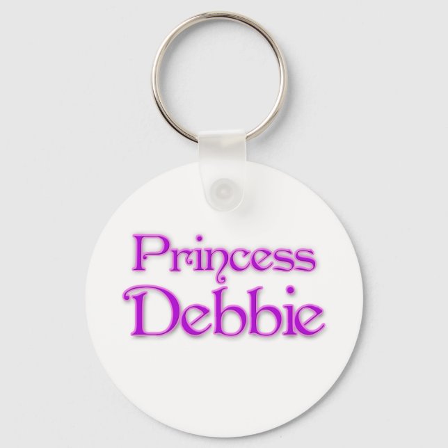 Princess Debbie Keychain (Front)
