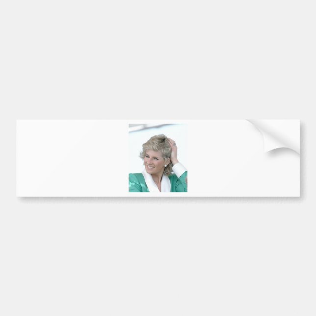 Princess Diana Australia 1988 Bumper Sticker (Front)