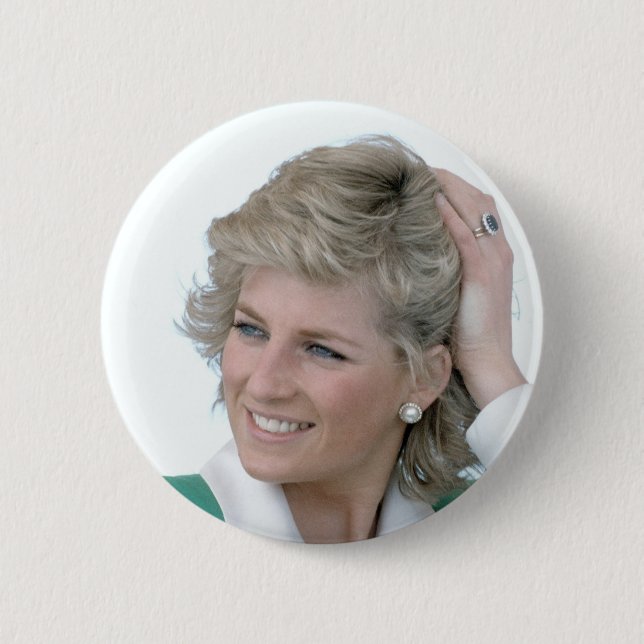 Princess-Diana-Australia 2 Inch Round Button (Front)