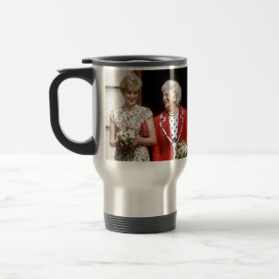 Princess Diana-Barbara Bush Travel Mug
