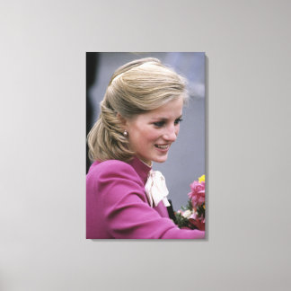 Princess Diana Ealing 1984 Canvas Print