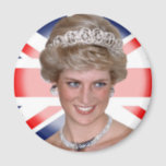 Princess Diana Union Jack Magnet<br><div class="desc">Princess Diana Union Jack. Welcome to our store. To visit our vast Royal postcard collection and more Royal Souvenirs please click here. Consequently our products will be of optimum quality for you to enjoy for years to come. We hope you find something to treasure during your visit. More items will...</div>