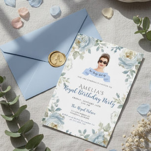 Princess Diaries 30th Birthday milenial Invitation