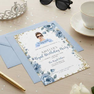 Princess Diaries 30th Birthday milenial Invitation