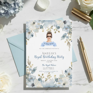 Princess Diaries 30th Birthday milenial Invitation