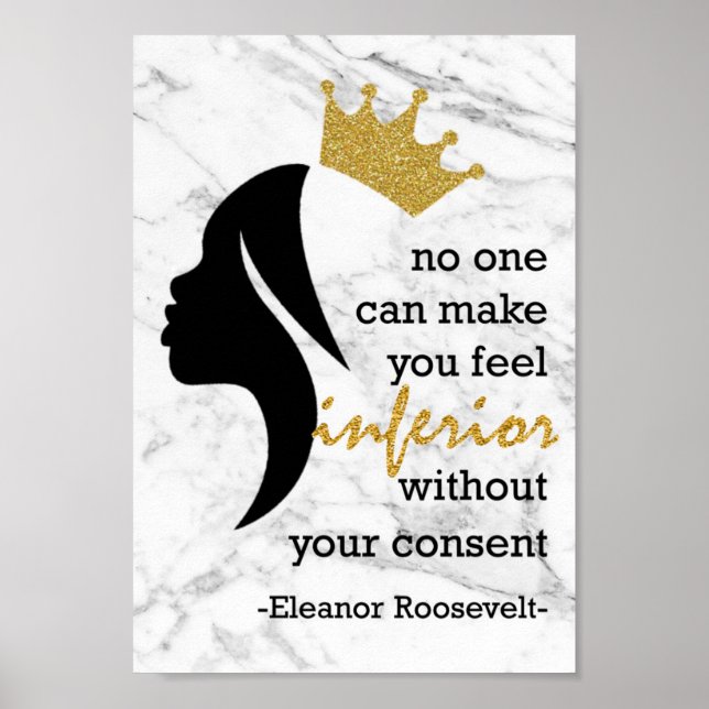 Princess Diaries Quote Poster (Front)